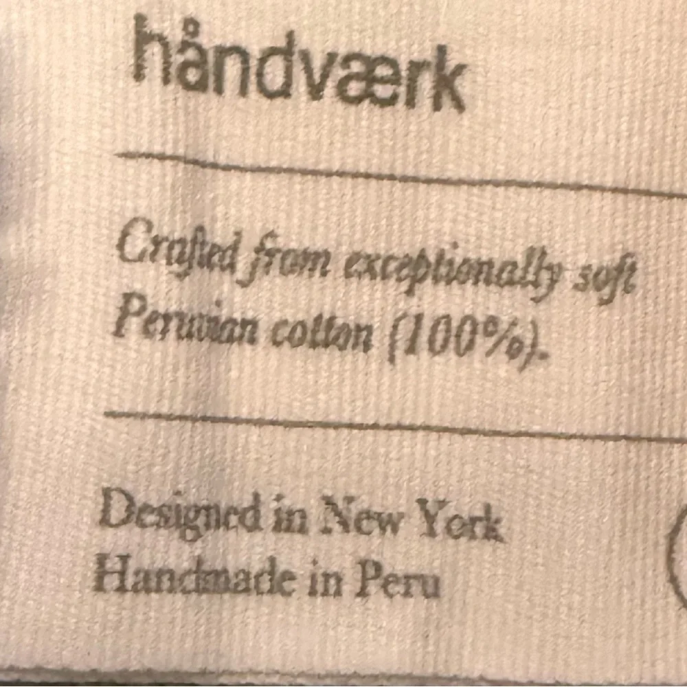 Handvaerk Varsity Crewneck Sweatshirt Gray Cotton XL NWT Classic